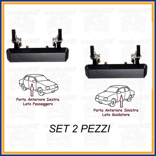 Set maniglia porta esterna - set, 2