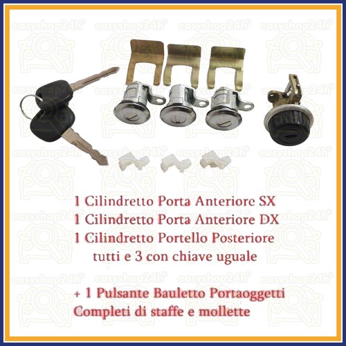 Set cilindretto porta per - porta,